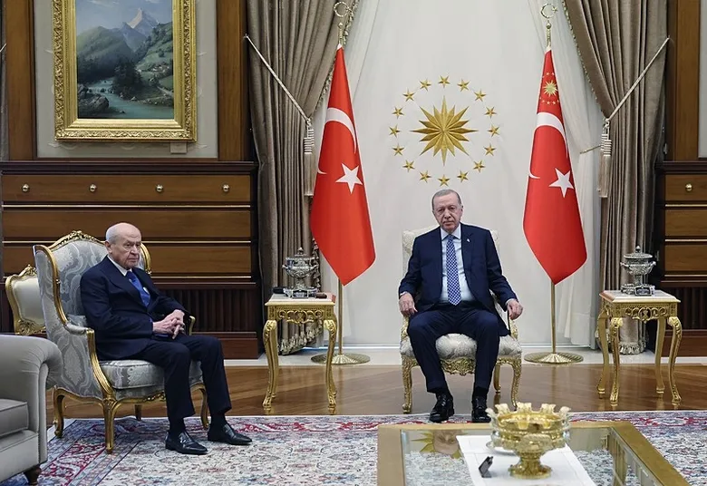 Başkan Erdoğan, MHP Genel Başkanı Bahçeli görüşmesi sona erdi