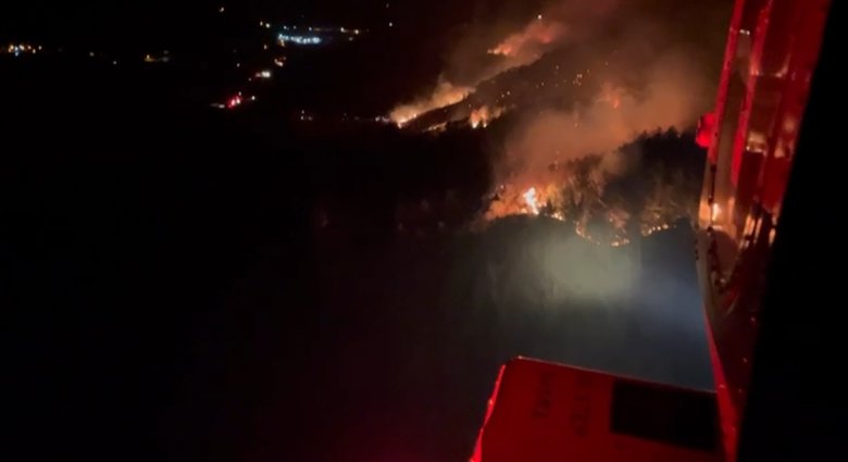 135 vatandaş tahliye edilmişti! İzmir Urla’daki yangın kontrol altında