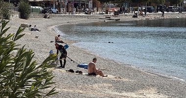 Bodrum’da bayramın son günü plajlarda geçti!