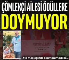 Çömlekçi ailesi ödüllere doymuyor