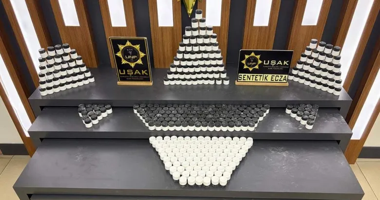 Uşak’ta uyuşturucu operasyonları