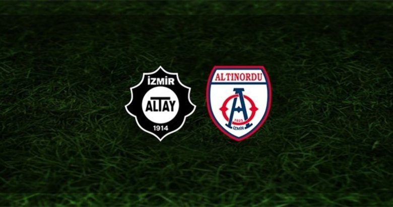 Altay - Altınordu maçı saat kaçta ve hangi kanalda canlı?