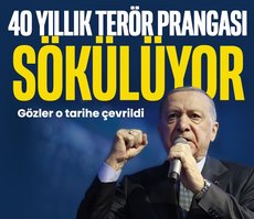 40 yıllık terör prangası sökülüyor