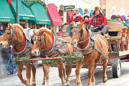Kışın masal şehirleri