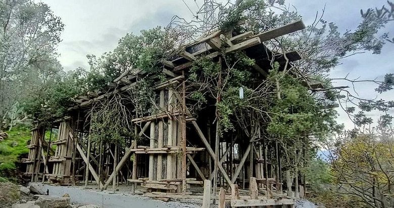 Bodrum’da ’pes dedirten’ olay: Kaçak inşaatı böyle gizlemeye çalıştılar
