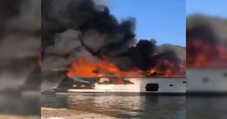 Muğla Fethiye’de 3 teknede yangın!