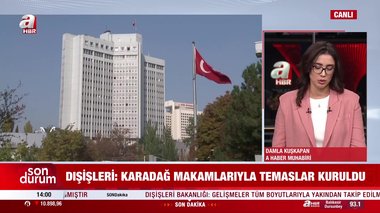 Dışişleri’nden Karadağ açıklaması