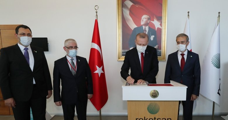 Başkan Erdoğan Roketsan’da