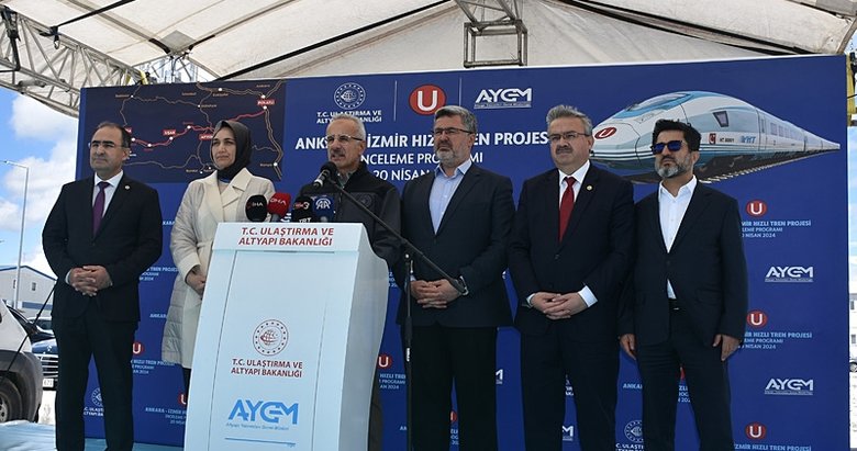 Bakan Uraloğlu tarih verdi! Ankara-İzmir Hızlı Tren Hattı 2027’de tamamlanıyor