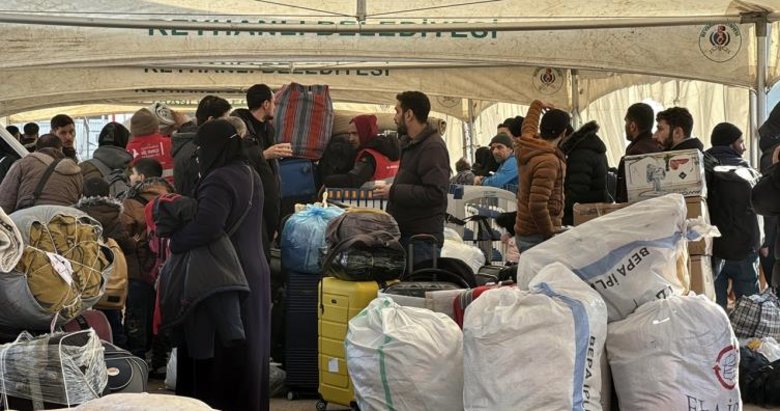 Suriyelilerin ülkelerine dönüşü sürüyor