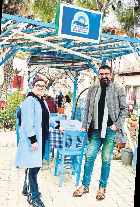 Karaburun’da köylü kahvaltısı