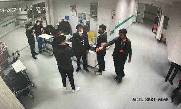 Uzman çavuşun doktora darp iddiası asılsız çıktı