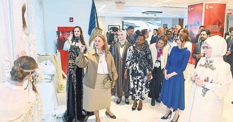 Emine Erdoğan’dan uluslararası tasarımcılara davet: Anadolu’nun birikimlerini koleksiyonlarınıza yansıtın