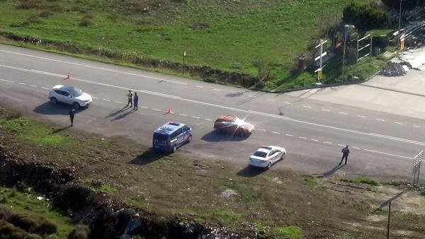 İzmir’de jandarmadan havadan trafik denetimi