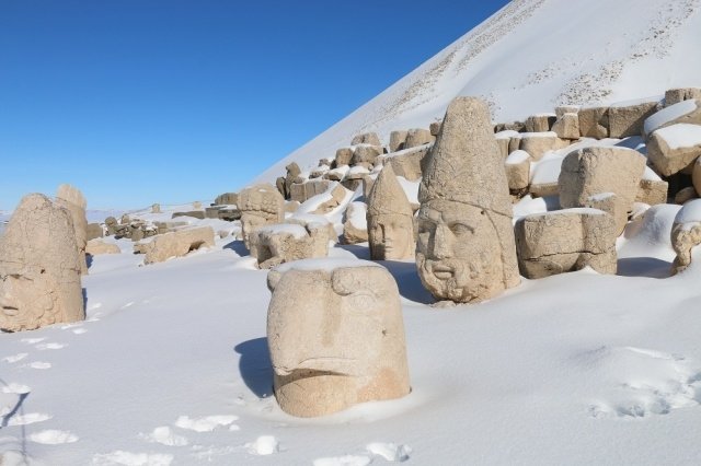 Yurdun doğusunda kış bir başka güzel