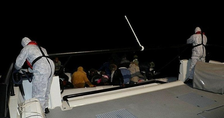 29 düzensiz göçmen Sahil Güvenlik tarafından kurtarıldı