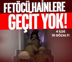 İzmir merkezli FETÖ operasyonu: 10 gözaltı