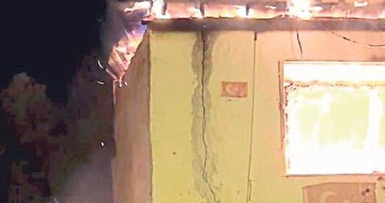 Alevlerin arasından mucize kurtuluş