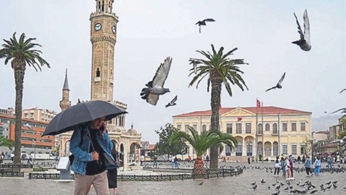 İzmir için sarı uyarı