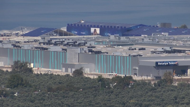 Fabrika açılışına günler kaldı! Togg’un üretim tesisinin son hali havadan görüntülendi
