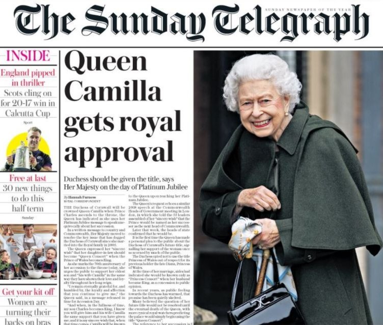 Koca ülkeyi 70 yıldır yöneten Kraliçe Elizabeth kendisinden sonra tahta geçecek ismi açıkladı