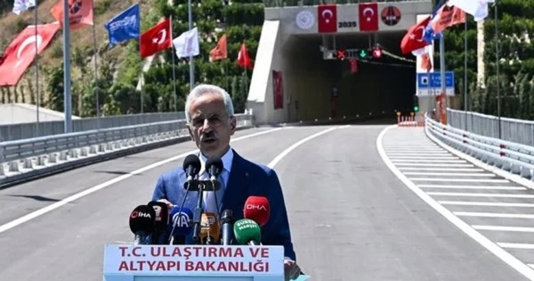 Seyahat süresi 3 dakikaya düştü: Türkiye’nin en zorlu tünellerinden Doğancı trafiğe açıldı!