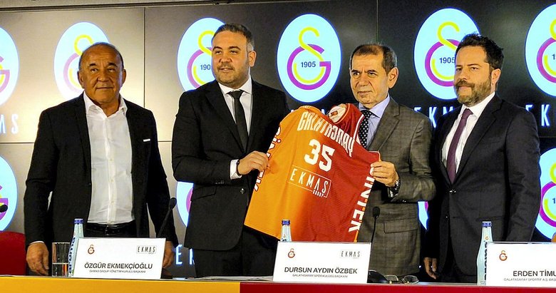 Ekmekçioğlu Galatasaray’a sponsor oldu