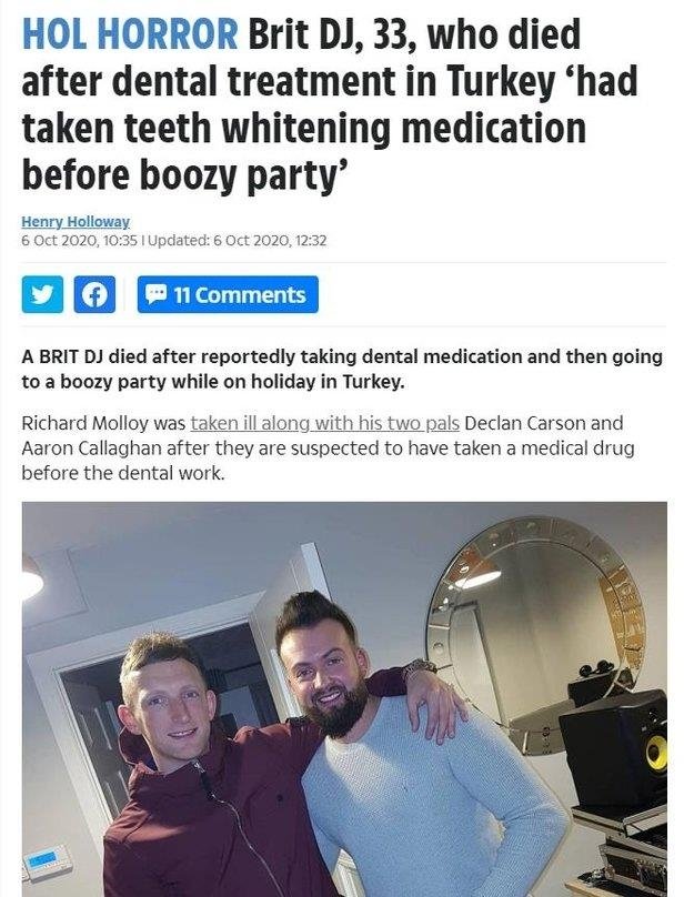 Diş beyazlatma tozu dediler kokain çıktı!