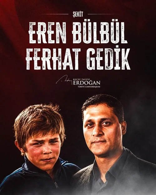 Başkan Erdoğan, şehitler Eren Bülbül ve Ferhat Gedik’i andı