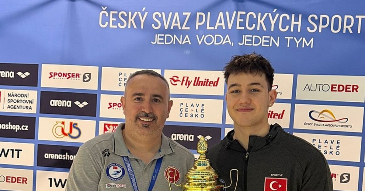 Gururumuzsun Ahmet! Denizlili yüzücü tarih yazdı