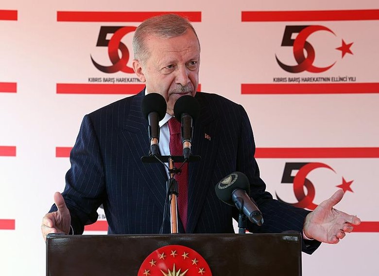 Başkan Erdoğan: Her alanda Kıbrıs Türk halkının yanındayız