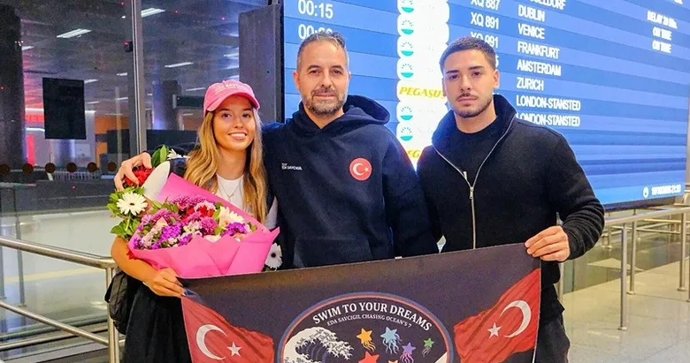 İzmir seninle gurur duyuyor Eda! Okyanusları aşıp memleketine döndü