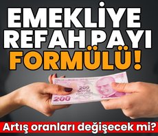 Emekliye eşit zam ve refah payı formülü!