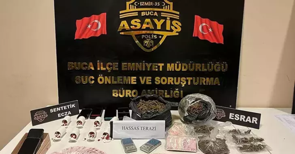 İzmir'de dev uyuşturucu operasyonu!