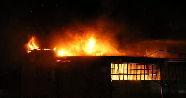 Hatay’da Sanayi Sitesi’nde yangın!