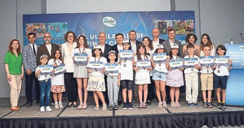 Pınar Çocuk Resim Yarışması ödülleri sahiplerine verildi
