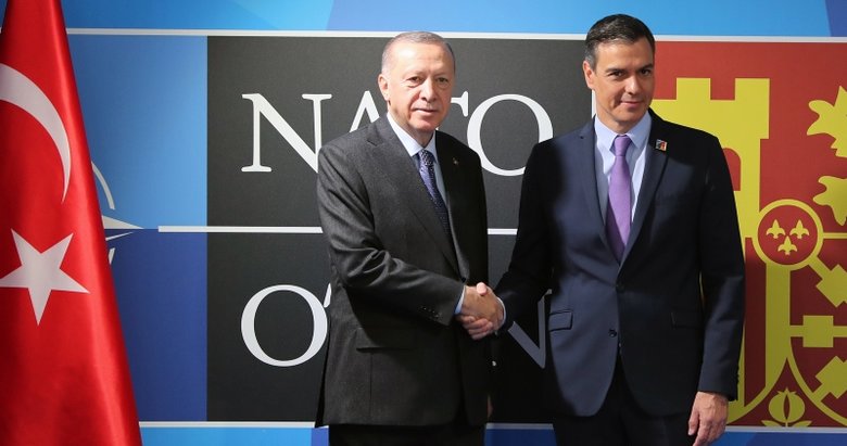 Başkan Erdoğan’dan Madrid’de yoğun diplomasi trafiği