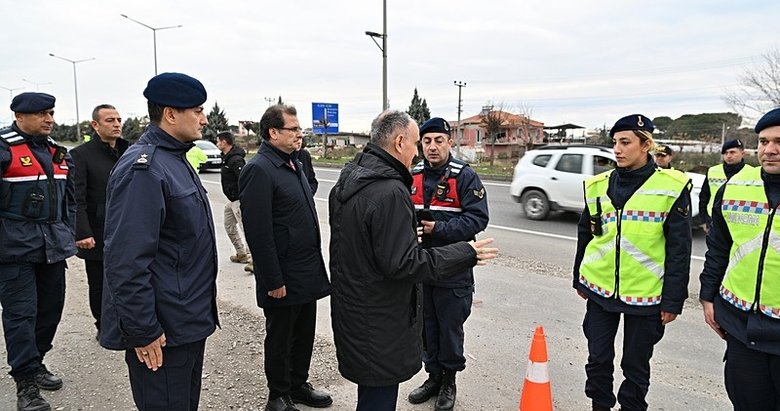 Manisa Valisi Özkan’dan Salihli’de yılbaşı güvenlik denetimi!