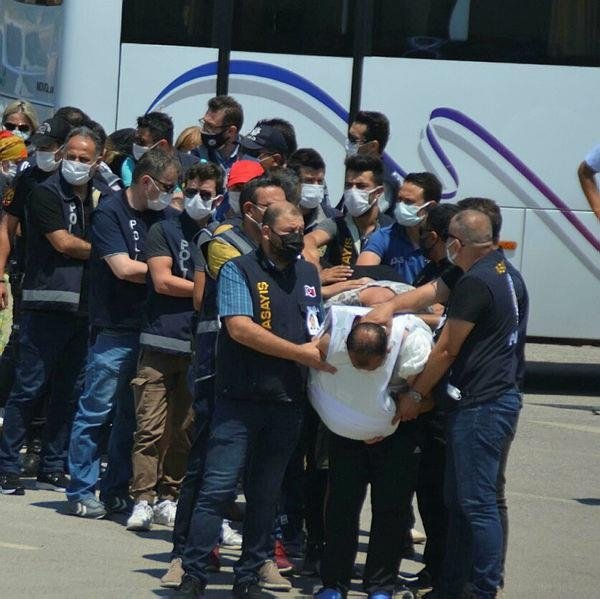 Bodrum’daki çete operasyonunda polisi şehit eden ’Çakal’ lakaplı sanık hakim karşısında