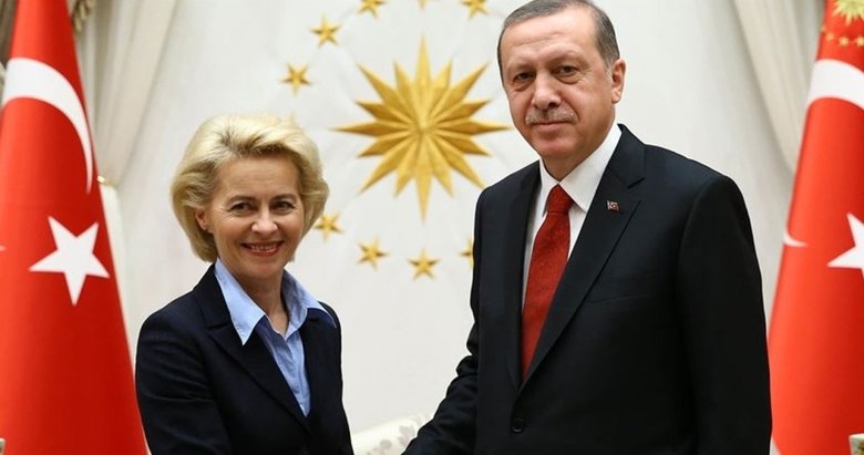 Başkan Erdoğan, Ursula Von der Leyen ile görüştü