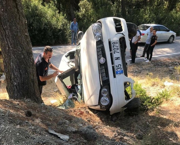 İzmir Urla’daki kazada baba öldü, iki kızı yaralandı