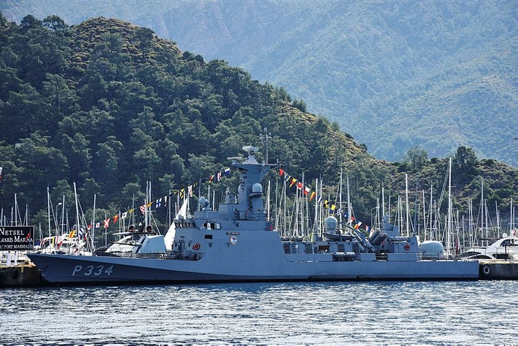 Muğla’daki savaş gemileri ziyarete açıldı