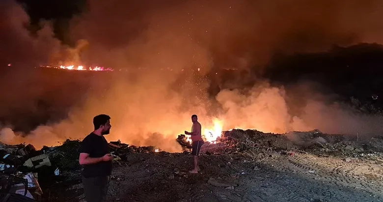 Bodrum’da alevlerle mücadele! Yangın söndürüldü