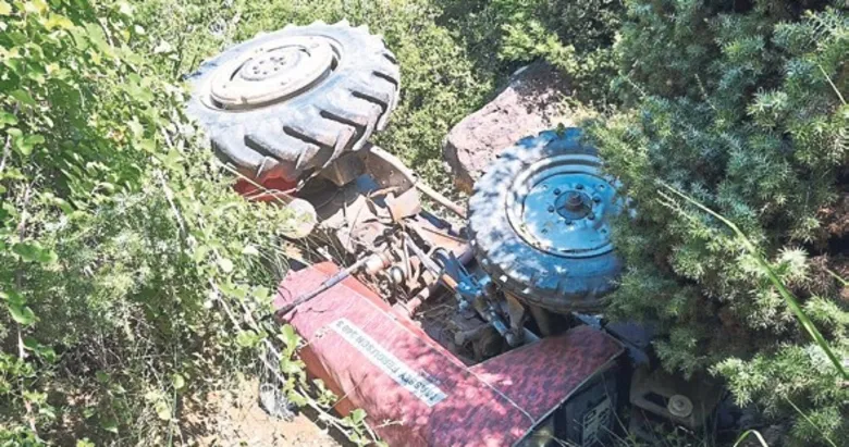 Traktör kazaları can aldı