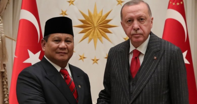 Başkan Erdoğan, Endonezya Savunma Bakanı Subianto’yu kabul etti