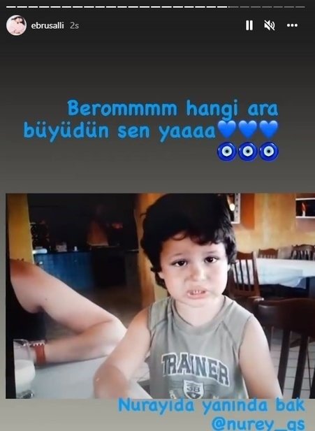 Ebru Şallı’dan oğlu Beren Tan’ın doğum gününde duygusal paylaşım!