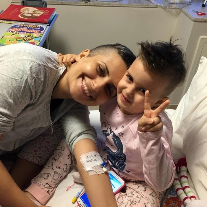 Öykü Arin’e anneden nakledilen ilik tutmadı