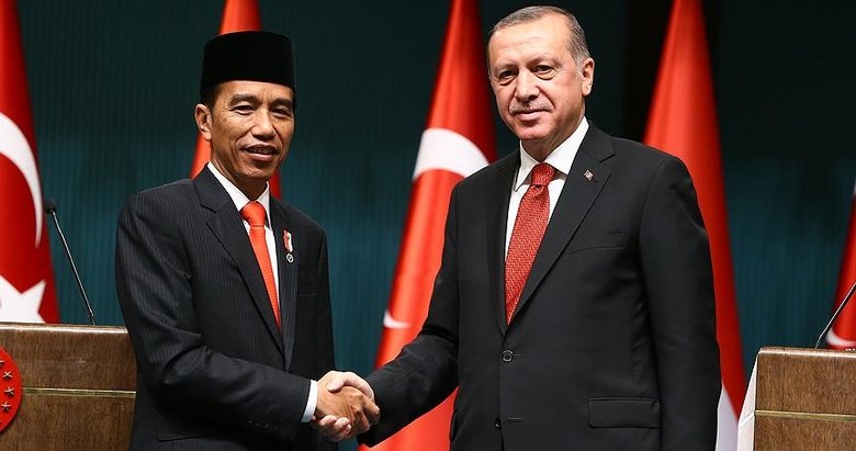 Başkan Erdoğan, Endonezya Cumhurbaşkanı Joko Widodo ile görüştü
