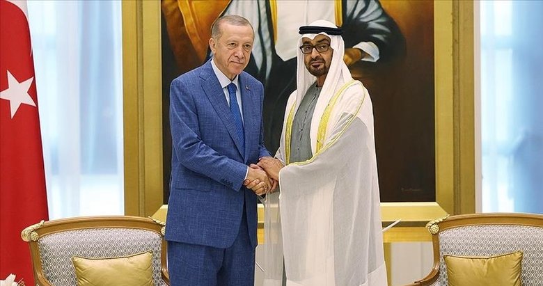 Başkan Erdoğan, BAE Başkanı ile görüştü