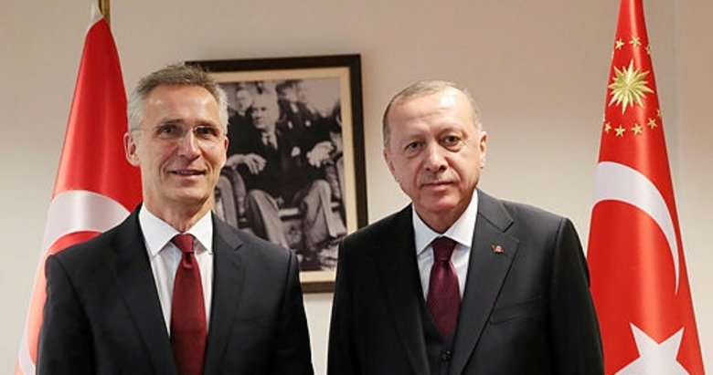 Başkan Erdoğan NATO Genel Sekreteri ile görüştü